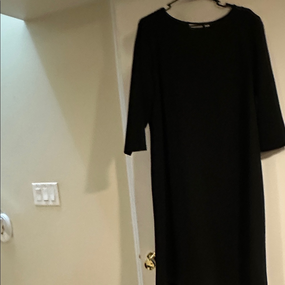 Susan Graver Classic Black knit dress